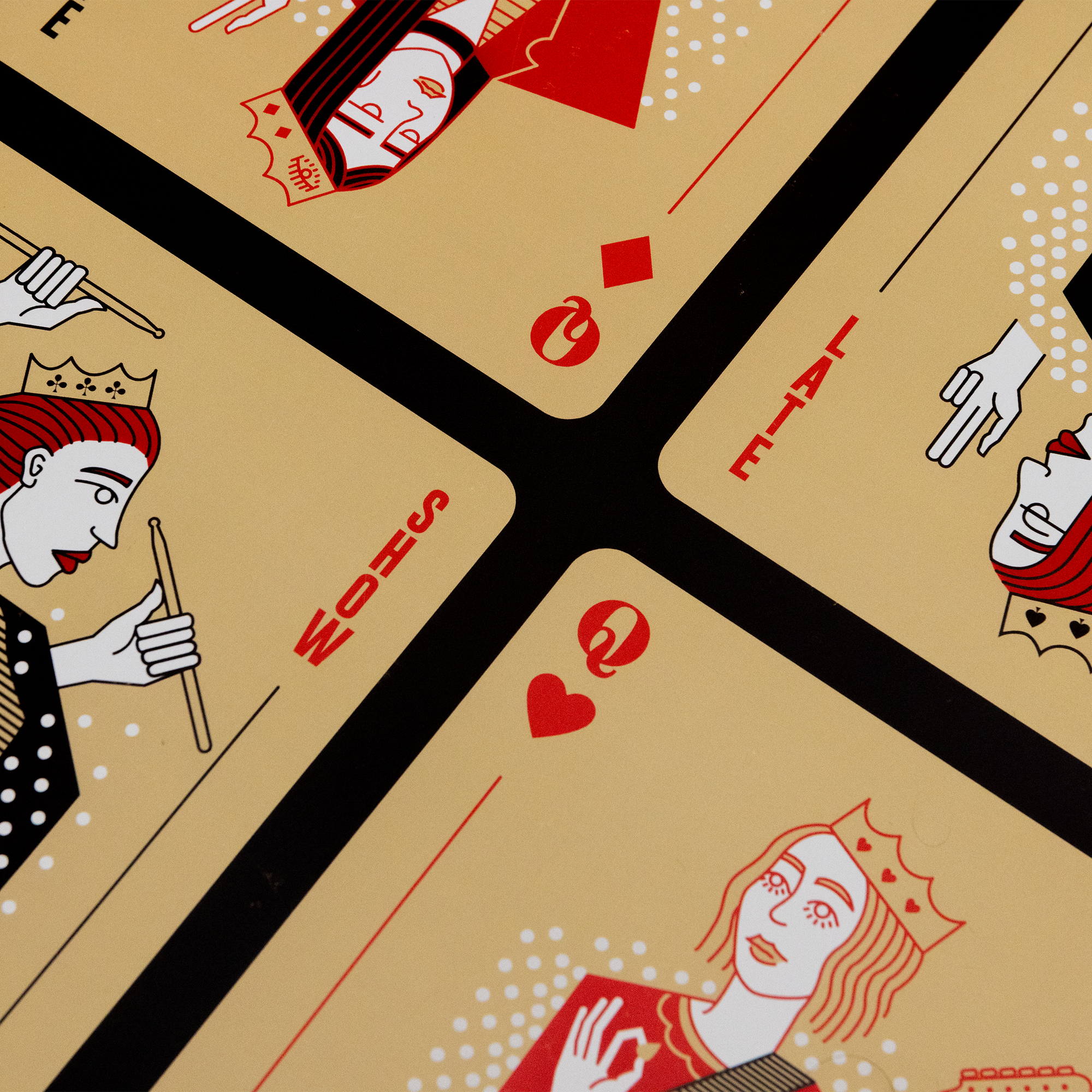 The Beaches Late Show Tour Poster