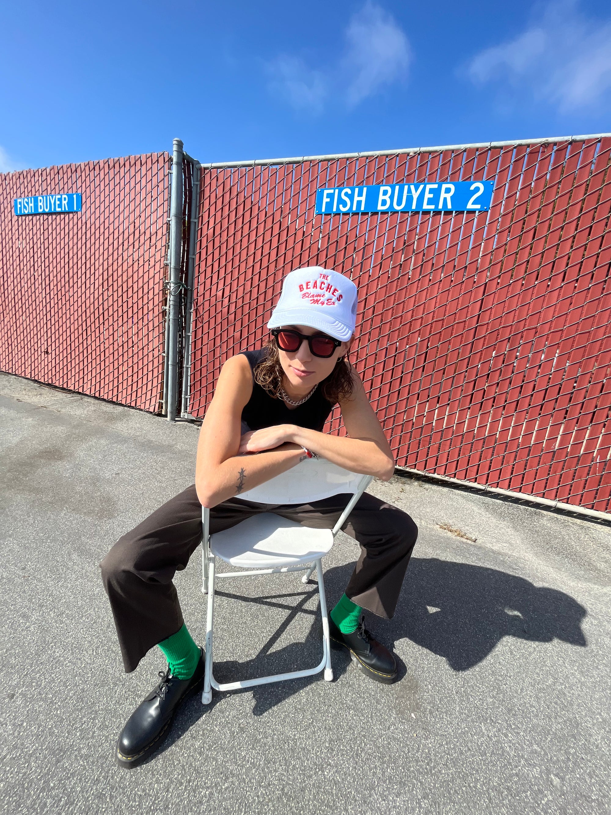 'Blame My Ex' Trucker Hat